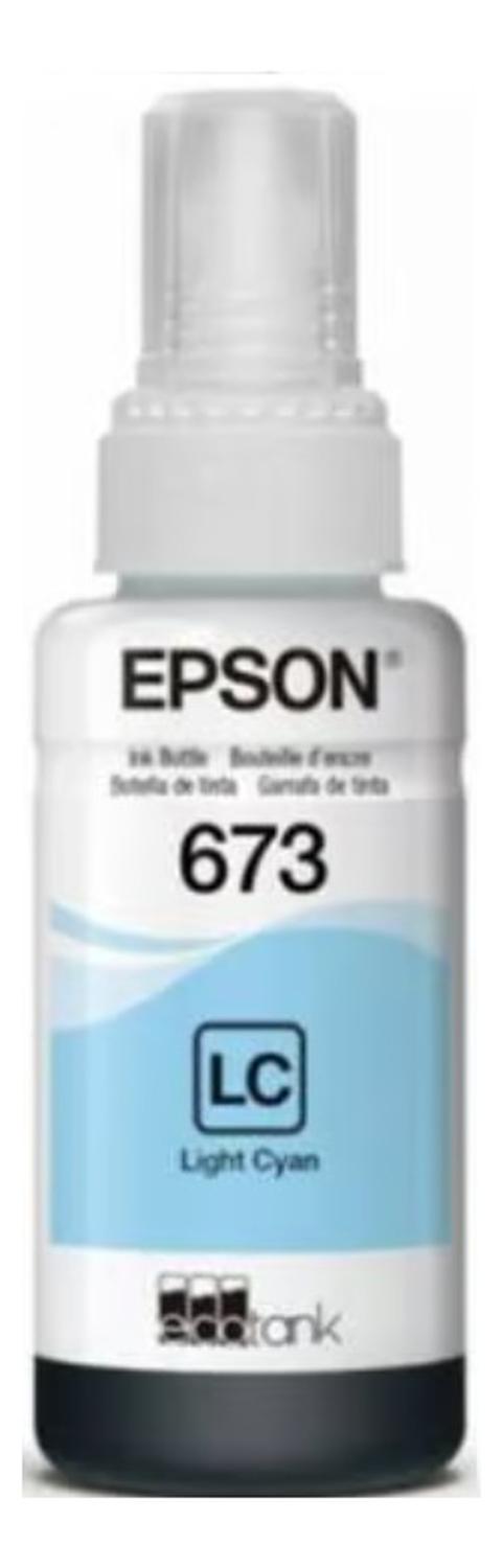 Botella Epson 673 Cyan Light Original Epson