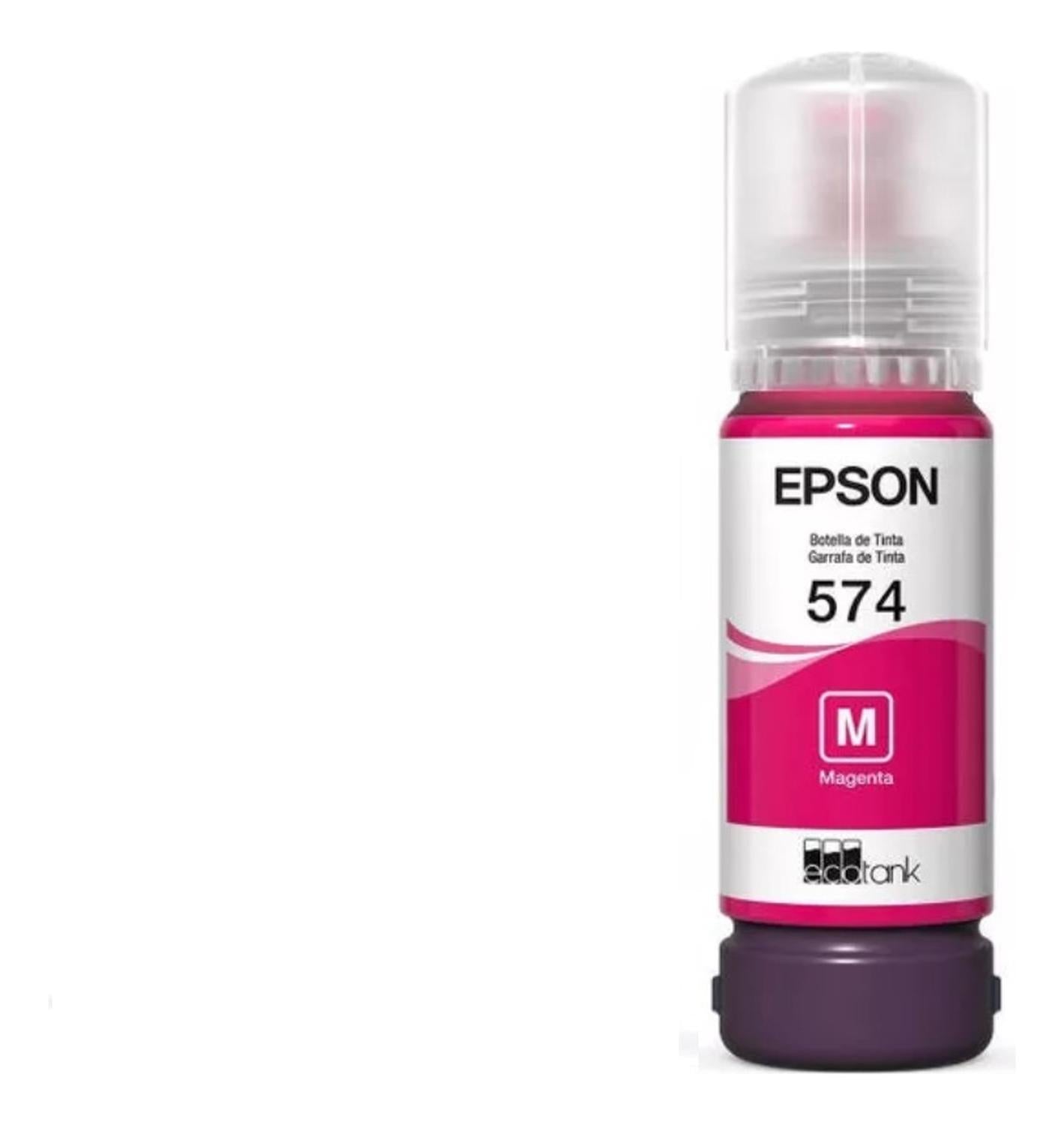 Botella Epson 574 Magenta Original Epson