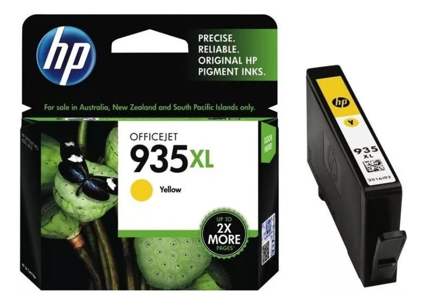Cartucho Tinta HP 935XL Amarillo Original – Alto Rendimiento HP