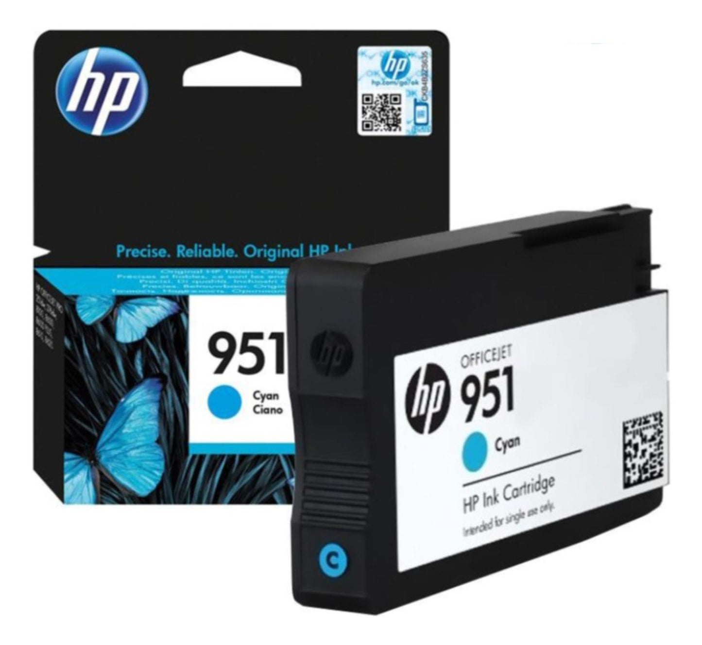 Cartucho Tinta HP 951 Cian Original HP