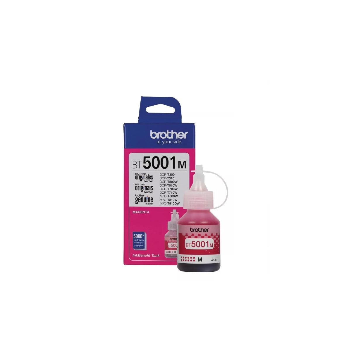 Botella Brother Bt5001 Magenta Original-BROTHER-tintas-para-impresora-en-santiago