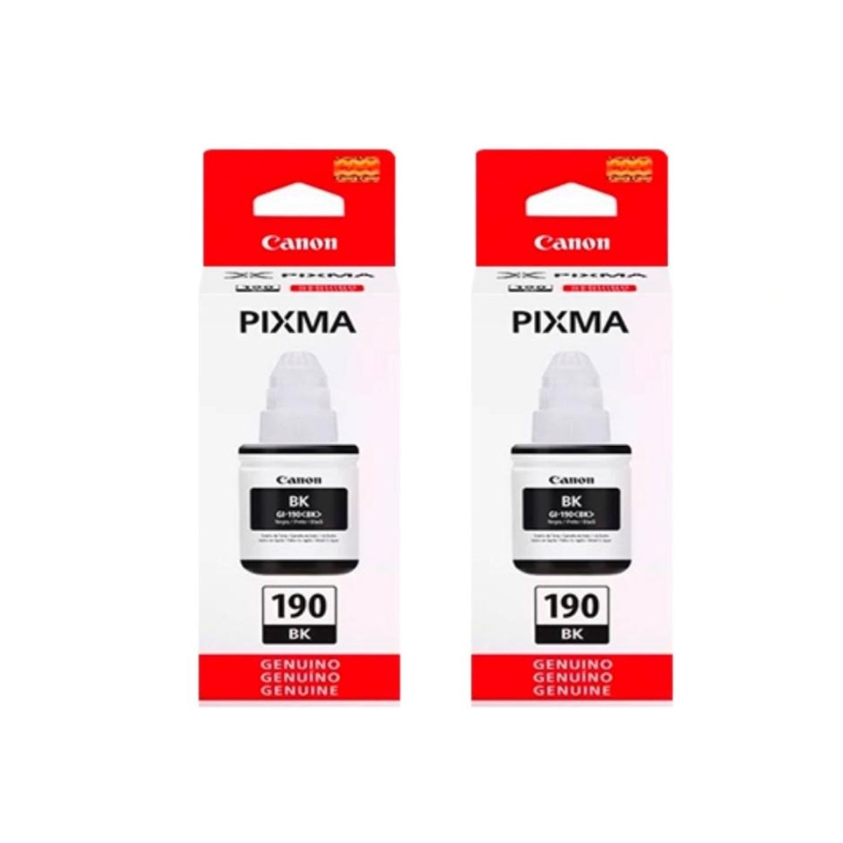Pack 2 Tintas Canon GI-190 Negro Original-CANON-tintas-para-impresora-en-santiago