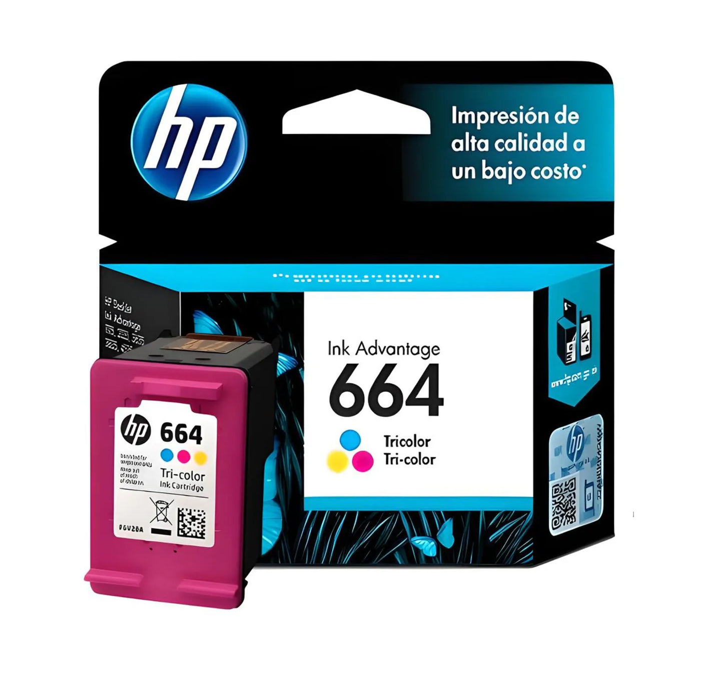Cartuchos de Tinta hp 664 Original Negro/Tricolor Pack