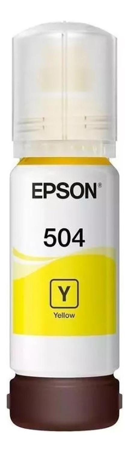 Botella Epson 504 Yellow Original Epson
