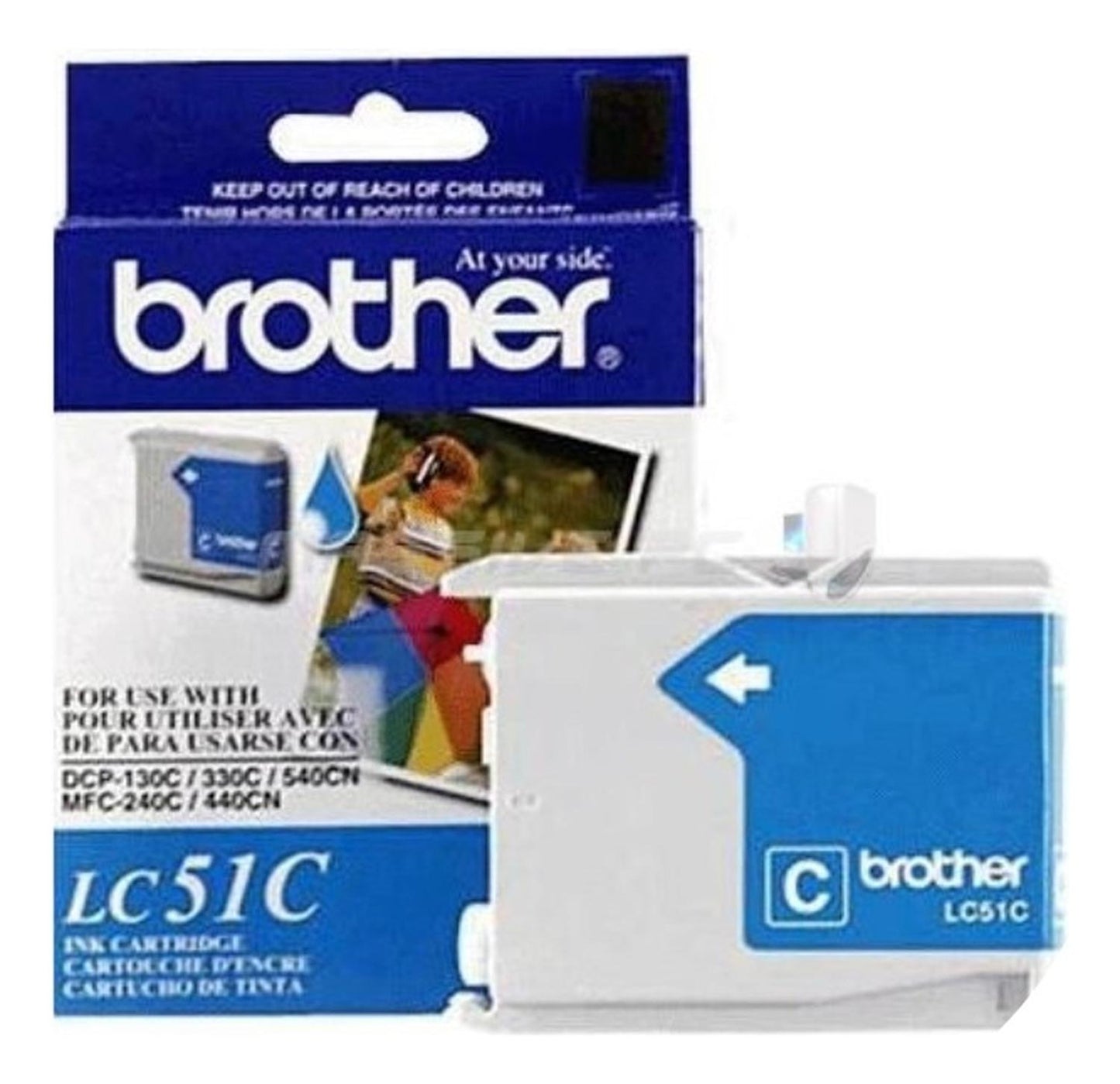 Cartucho de Tinta Brother LC51 Cyan Original Brother