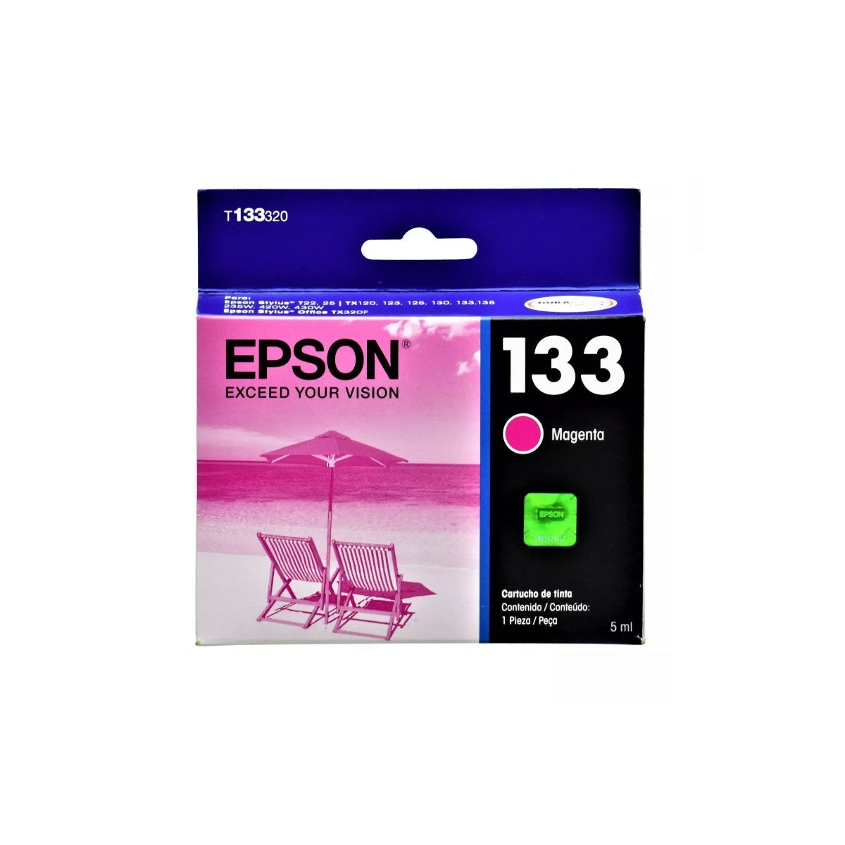 Cartucho Epson 133 Magenta Original-EPSON-tintas-para-impresora-en-santiago