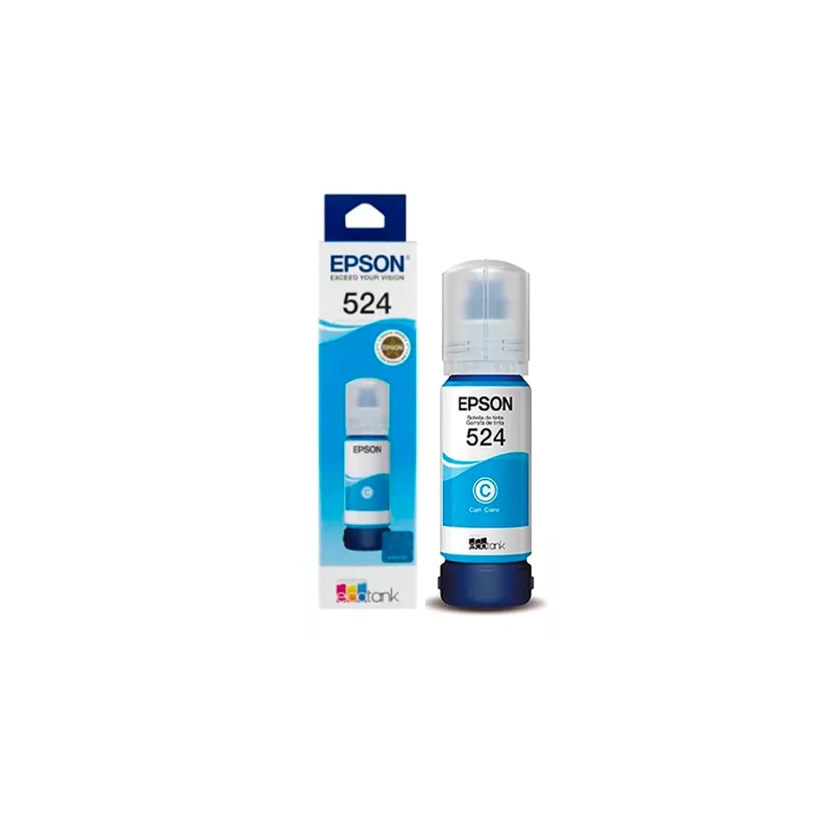 Botella Epson 524 Cyan Original-EPSON-tintas-para-impresora-en-santiago