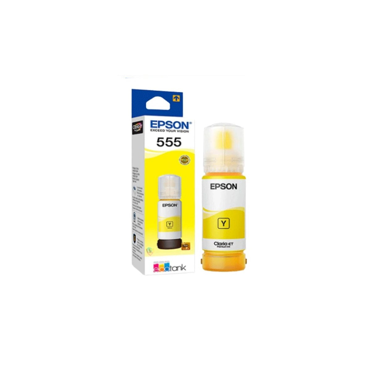 Botella Epson 555 Yellow Original-EPSON-tintas-para-impresora-en-santiago