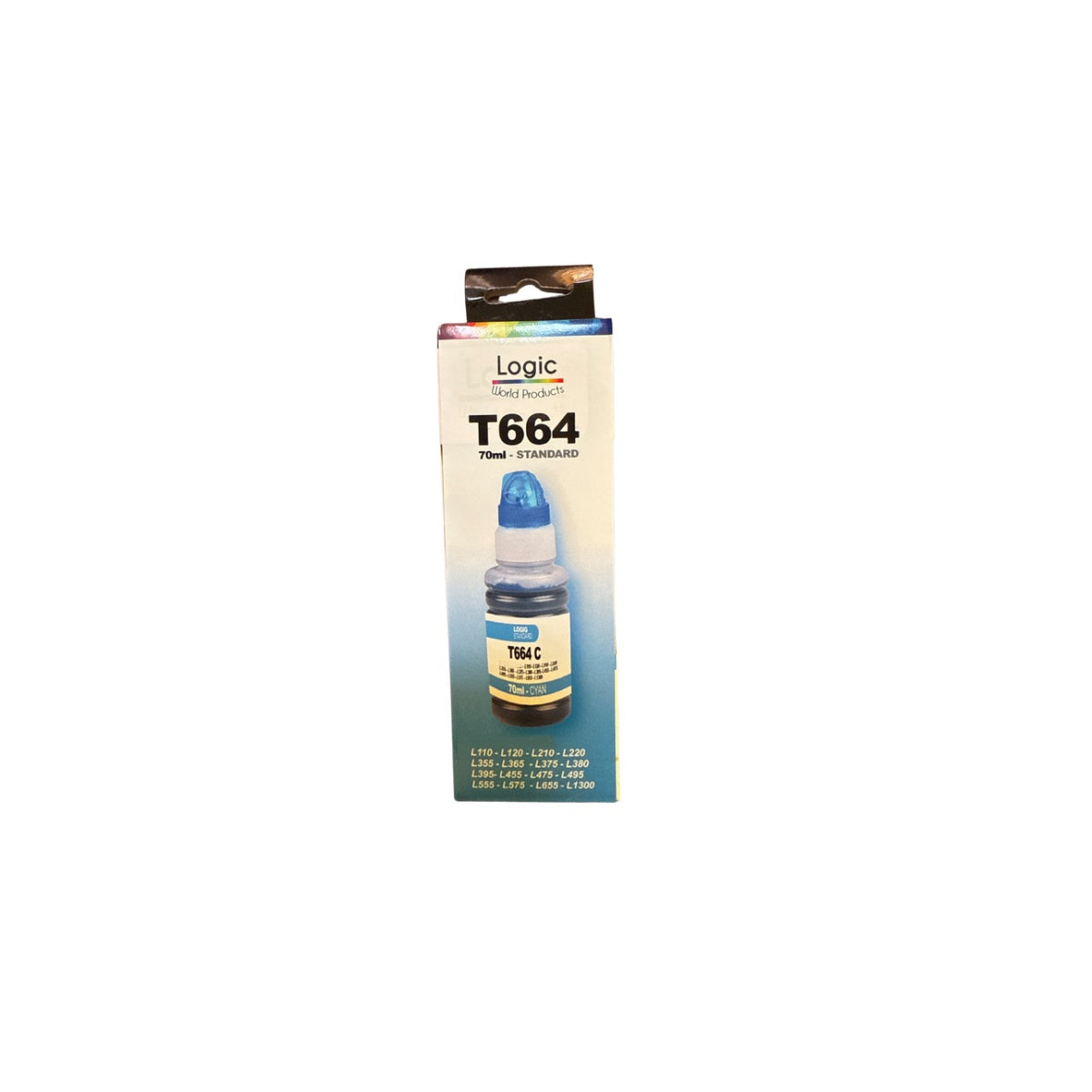 Pack X2 Tintas compatibles para T664 Modelos L120/L380-GENERICO-tintas-para-impresora-en-santiago