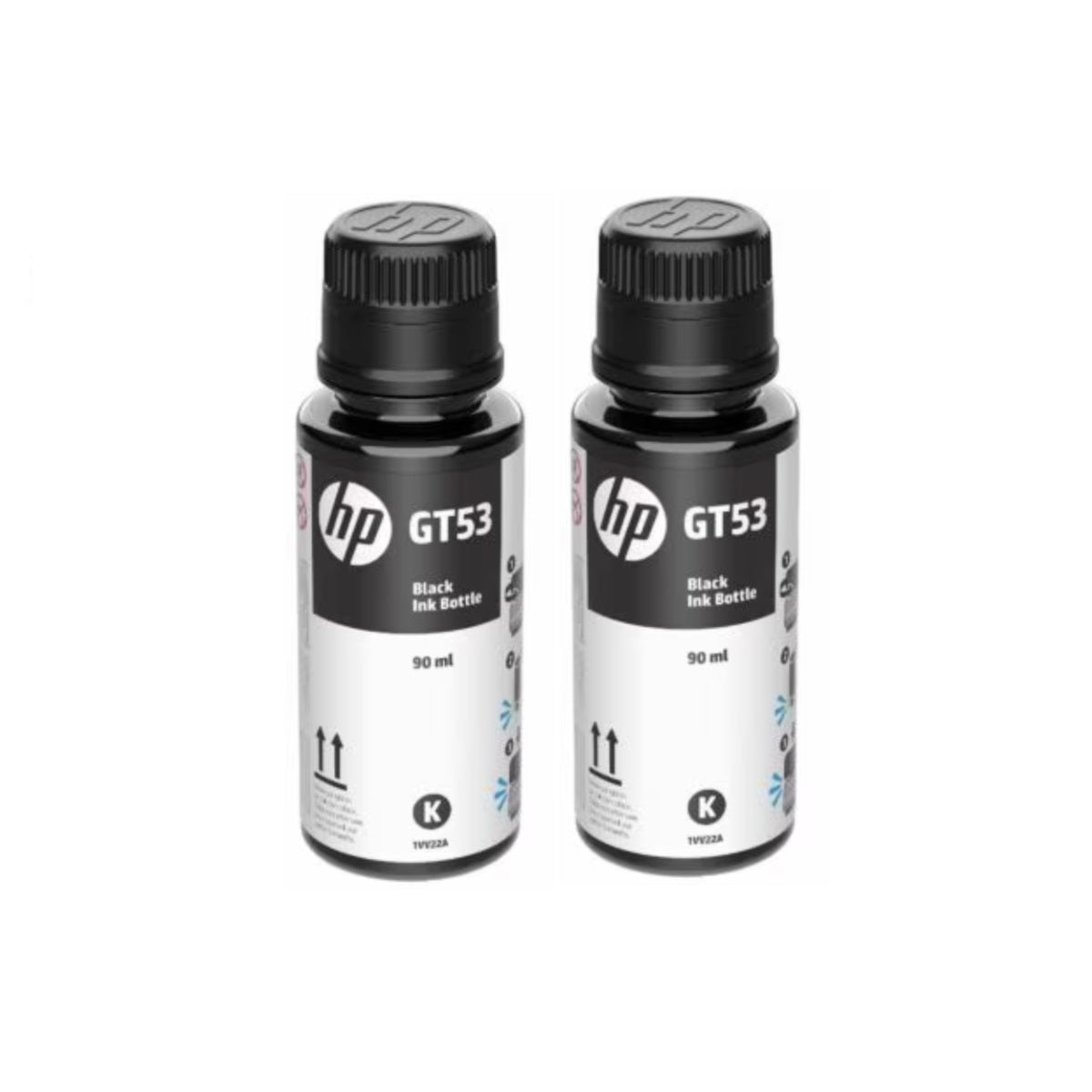 Pack 2 Tintas Hp GT53 Negro Original-HP-tintas-para-impresora-en-santiago