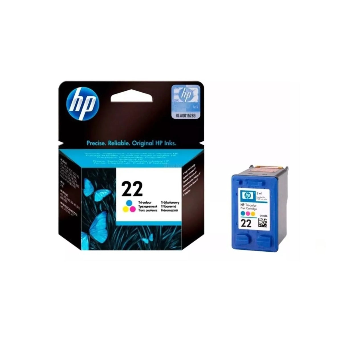Cartucho hp 22 Tricolor Original-HP-tintas-para-impresora-en-santiago