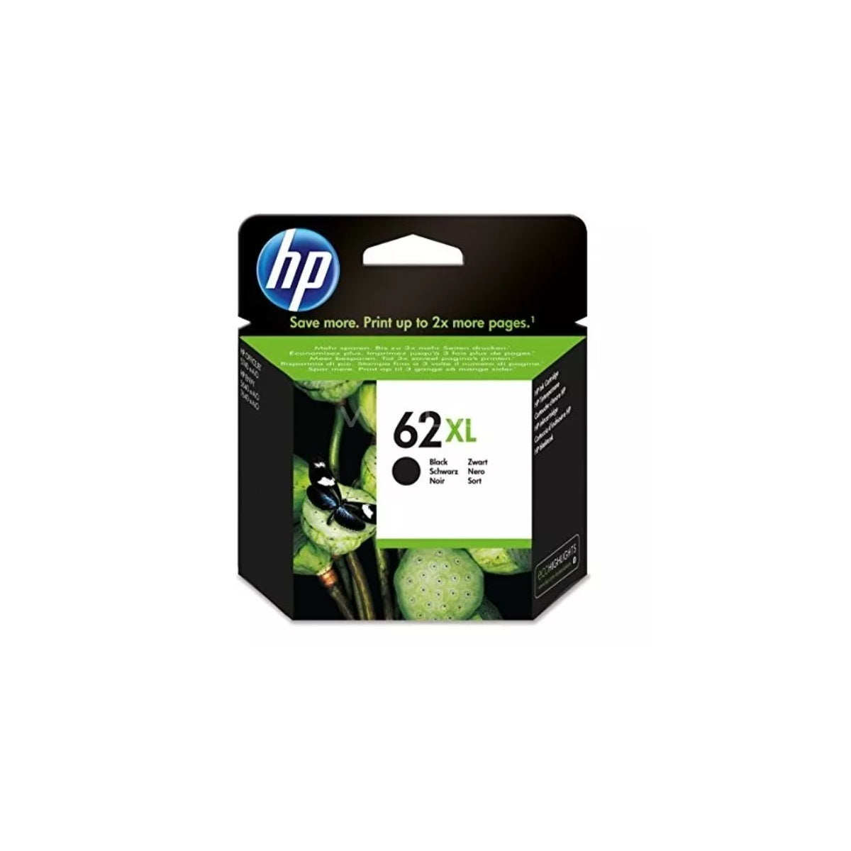 Cartucho hp 62XL Negro Original-HP-tintas-para-impresora-en-santiago