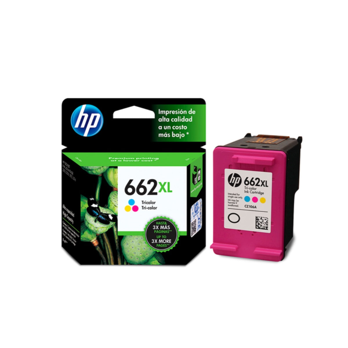 Cartucho hp 662XL Tricolor Original-HP-tintas-para-impresora-en-santiago