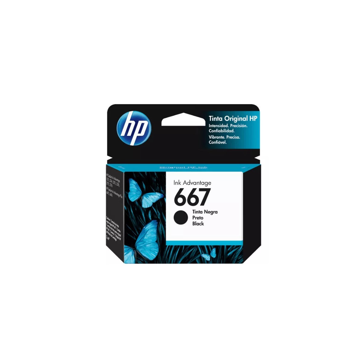 Cartucho hp 667 Negro Original 1275/2374/2375/2376/2775-HP-tintas-para-impresora-en-santiago