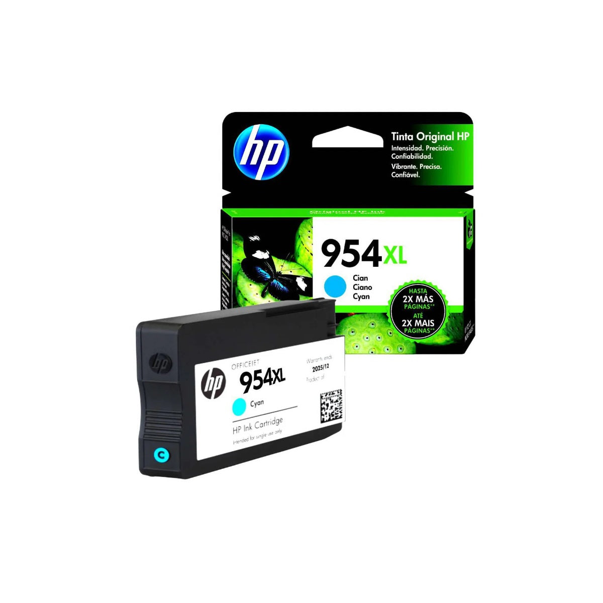 Cartucho hp 954XL Cyan Original-HP-tintas-para-impresora-en-santiago