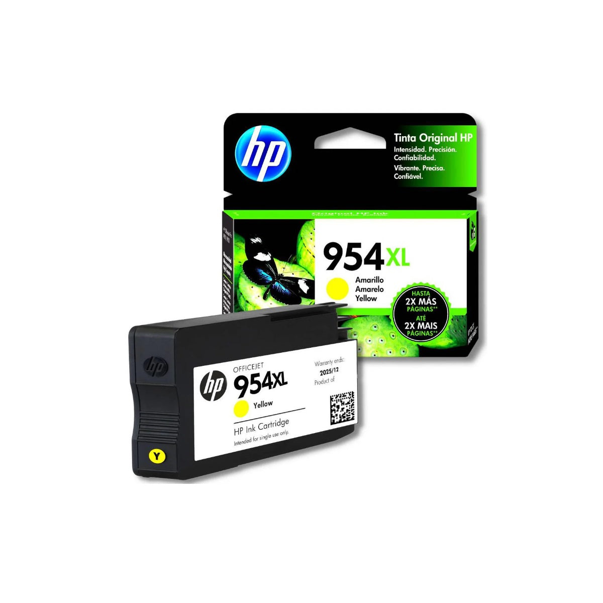 Cartucho hp 954XL Yellow Original-HP-tintas-para-impresora-en-santiago