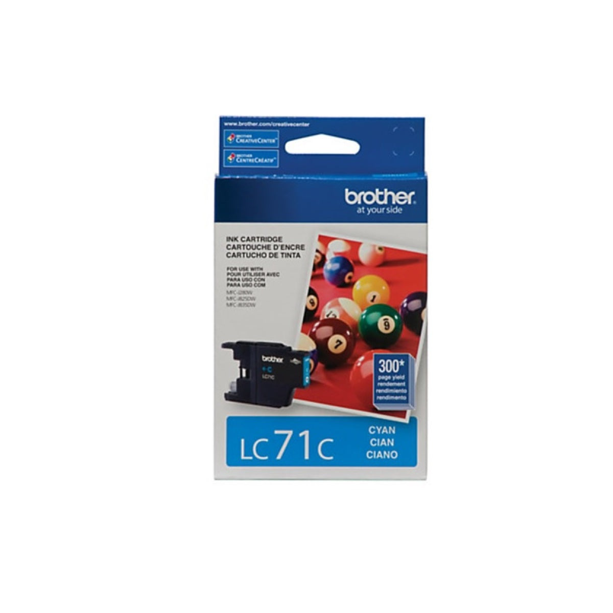 Cartucho Brother LC71 Cyan Original-BROTHER-tintas-para-impresora-en-santiago