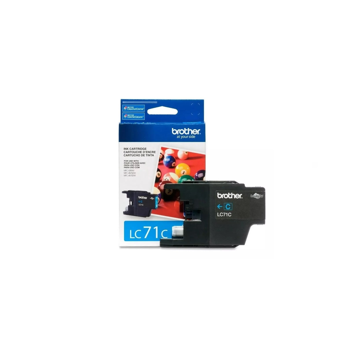 Cartucho Brother LC71 Cyan Original-BROTHER-tintas-para-impresora-en-santiago