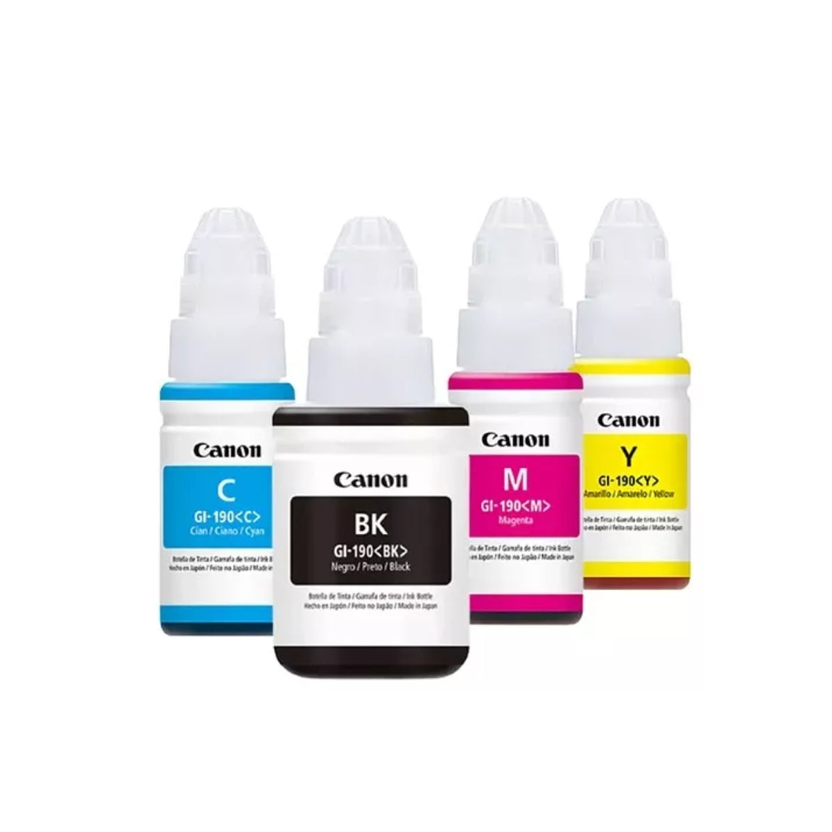 Pack Tintas Canon 190 Originales N/M/C/Y-CANON-tintas-para-impresora-en-santiago