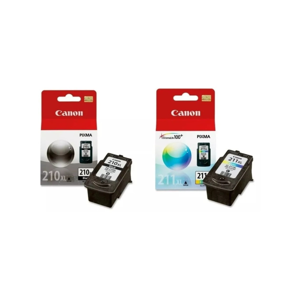Pack Cartuchos Canon 210XL-211XL Original Negro / Tricolor-CANON-tintas-para-impresora-en-santiago