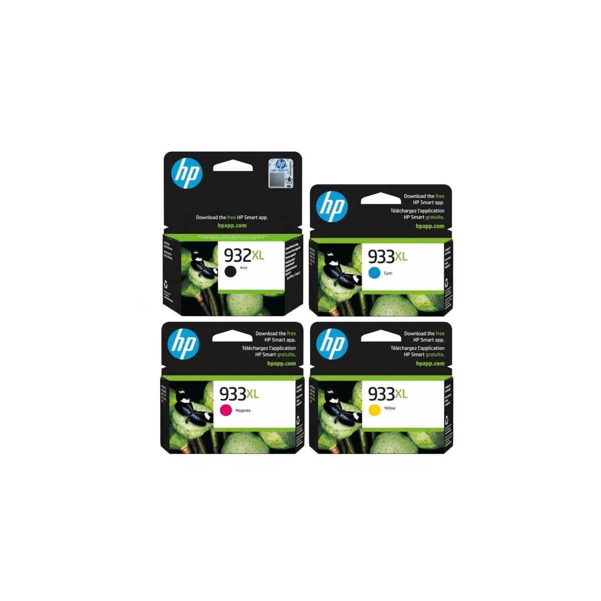 Pack Cartuchos hp 932XL-933XL Original N/M/C/Y-HP-tintas-para-impresora-en-santiago