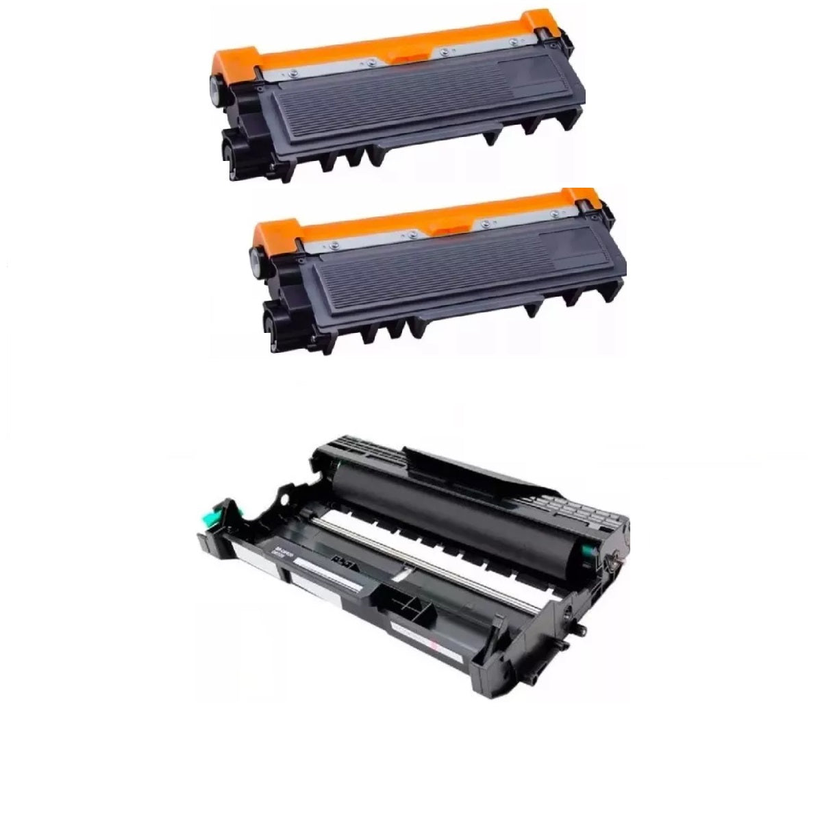Pack 2 Toner Tn-2370 + DR-2340 L2320 L2520 L2720