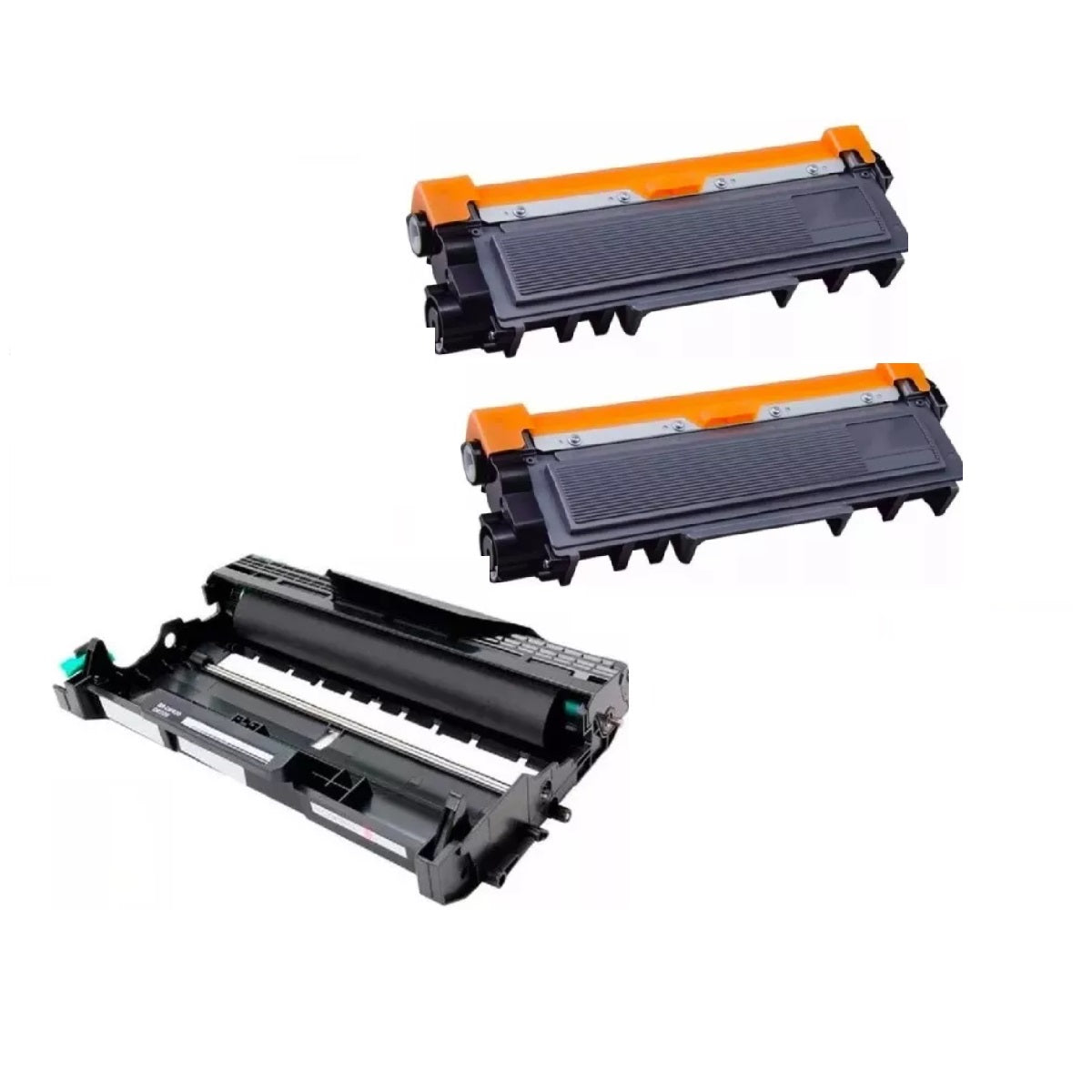 Pack 2 Toner Tn-2370 + DR-2340 L2320 L2520 L2720