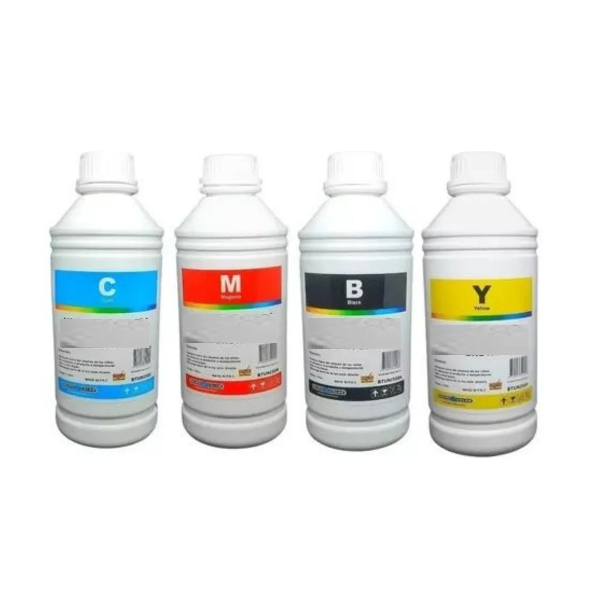 Botellas de Tintas Universales de Litro N/M/C/Y Pack-GENERICO-tintas-para-impresora-en-santiago