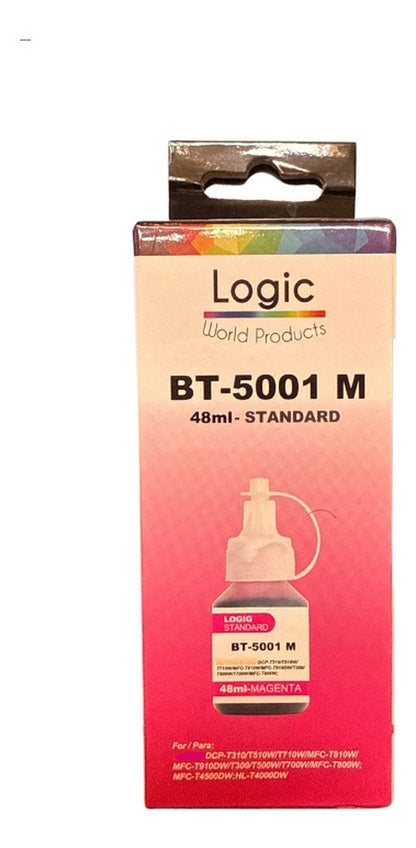 Pack Tintas Alternativo Brother Bt6001/5001 T300/t310/t500w N/m/c/y Genérico