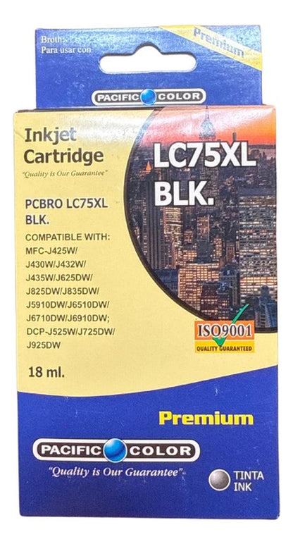 Cartuchos de Tintas Alternativo Brother Lc75 J432/j435/j625/j6710 Pack Genérico