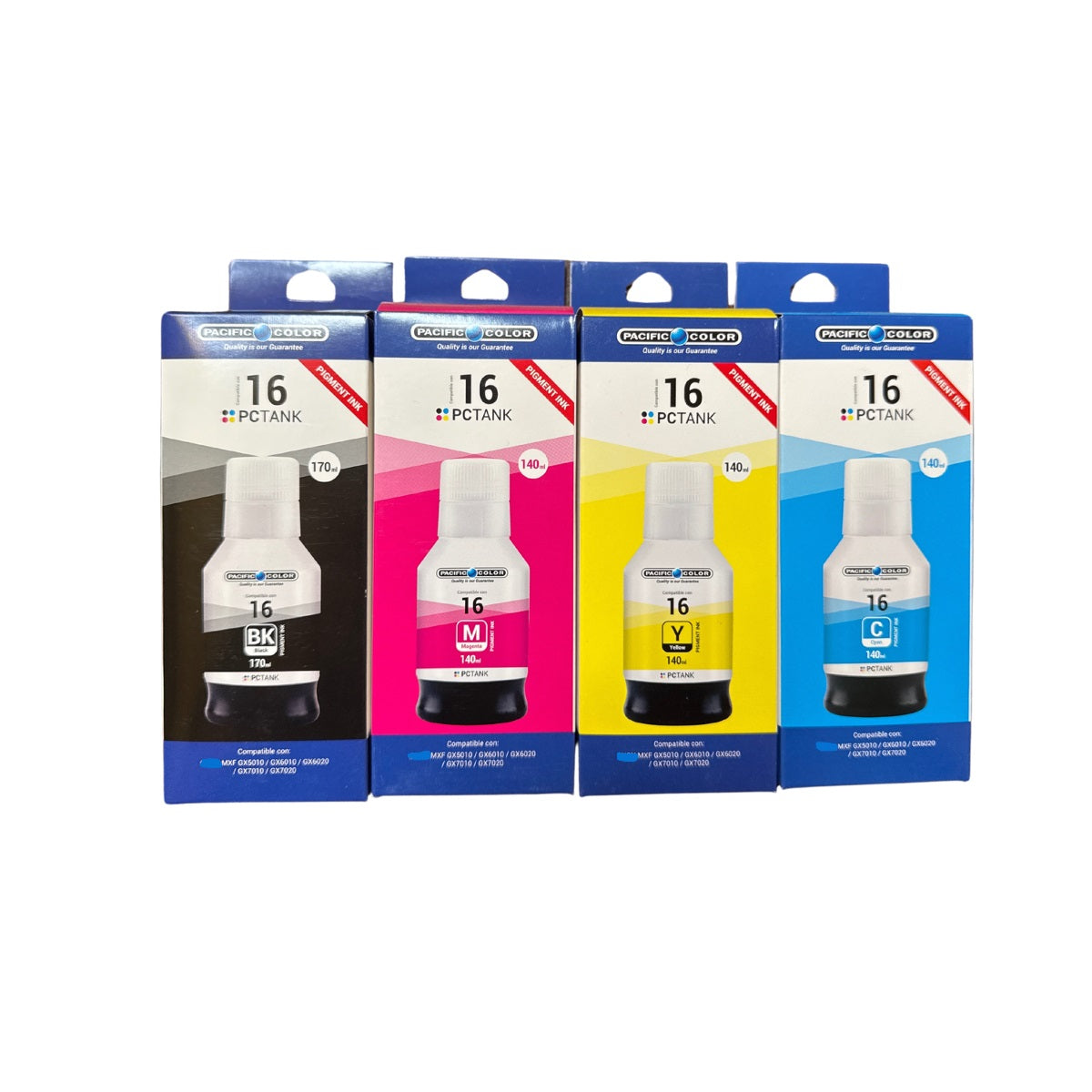 Pack Tintas Compatible para Gi-16 Gx-6010 Gx-7010