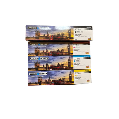 Pack Tintas Compatibles Para 974XL 452dw / 477dw