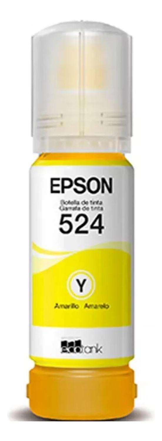 Botella Epson 524 Yellow Original Epson