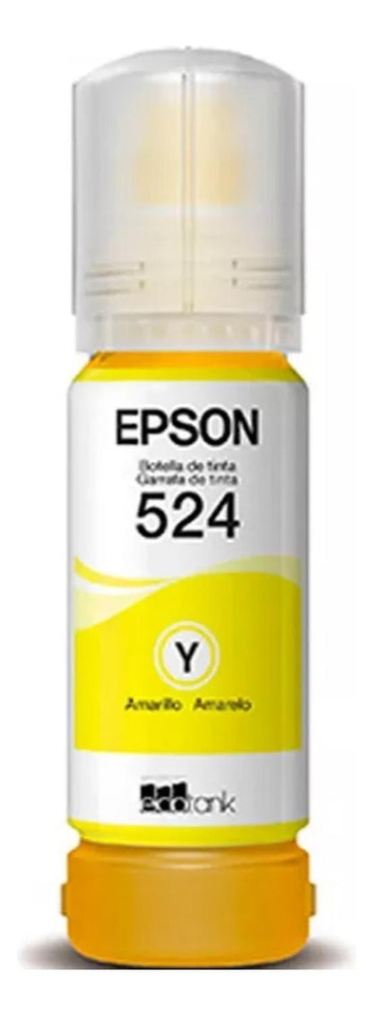 Botella Epson 524 Yellow Original Epson