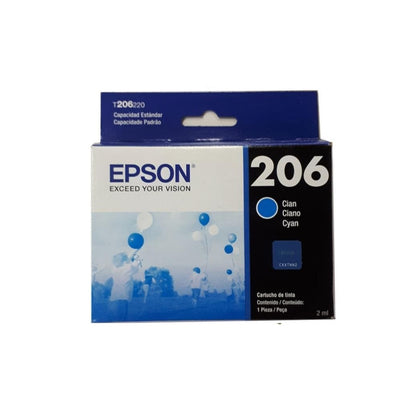 Cartucho Epson 206 Cyan Original