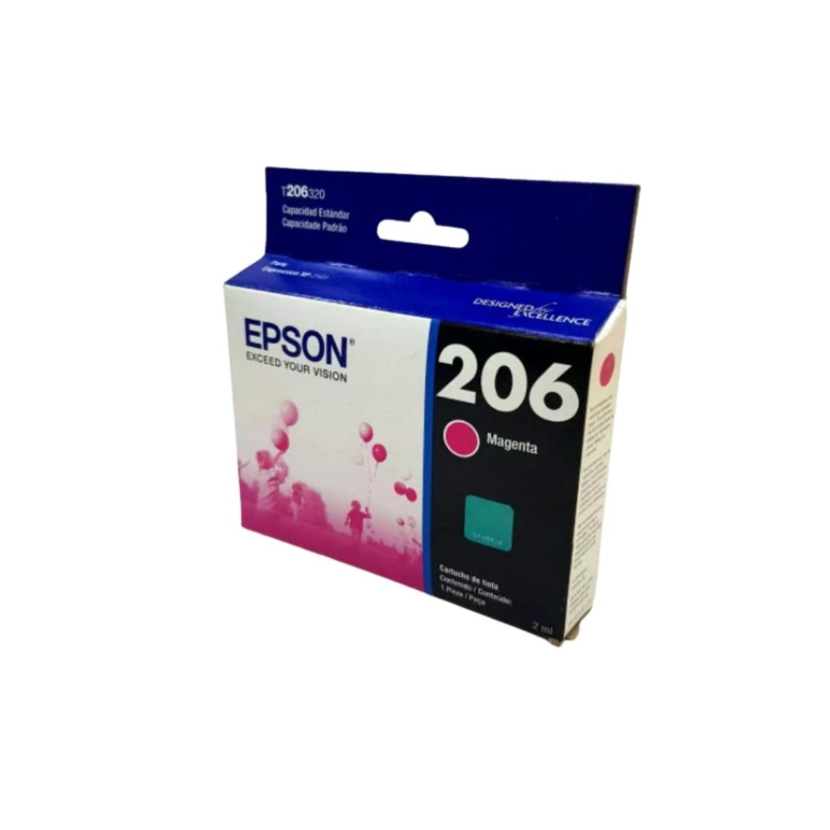 Cartucho Epson 206 Magenta Original