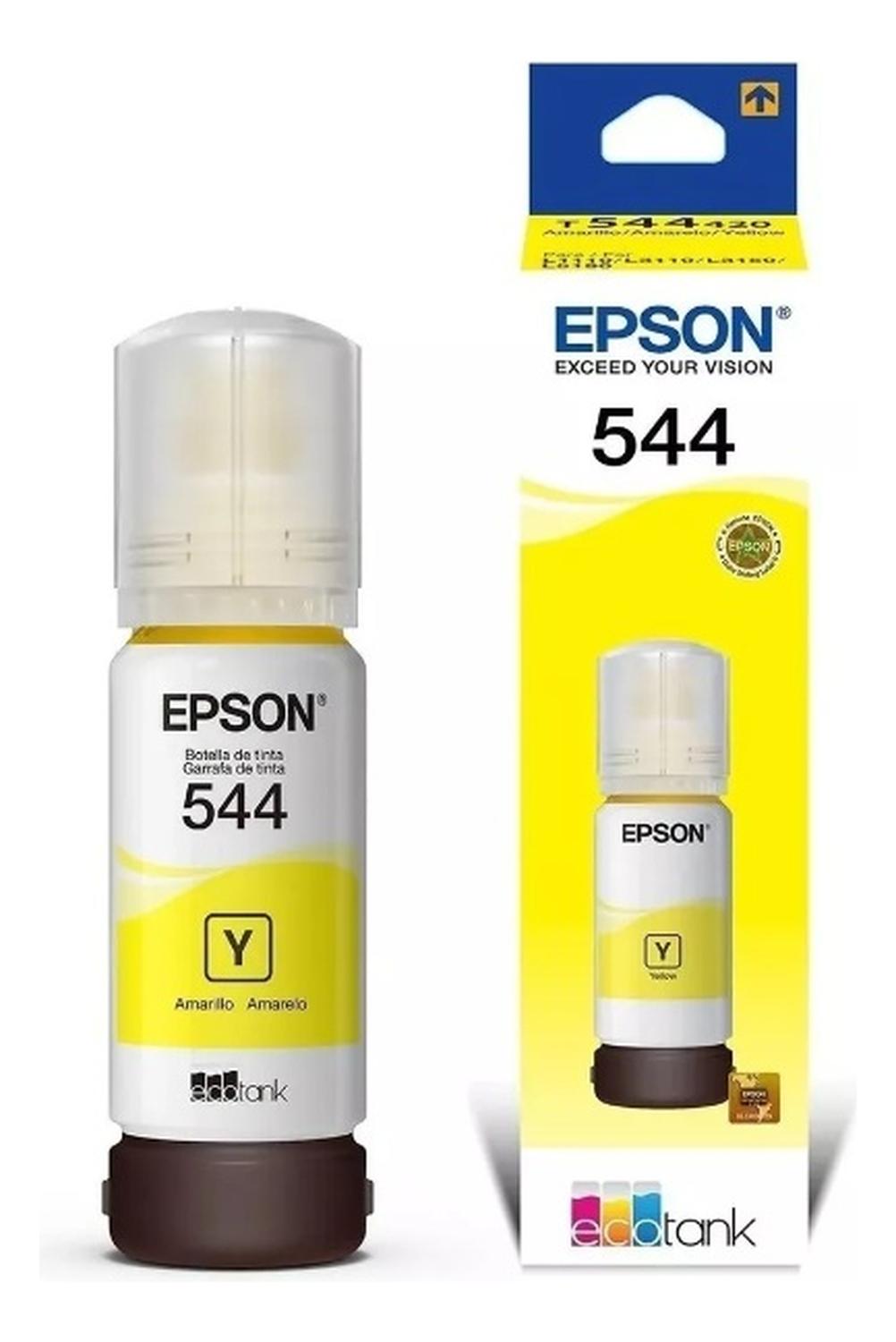 Botella Epson 544 Yellow Original Epson