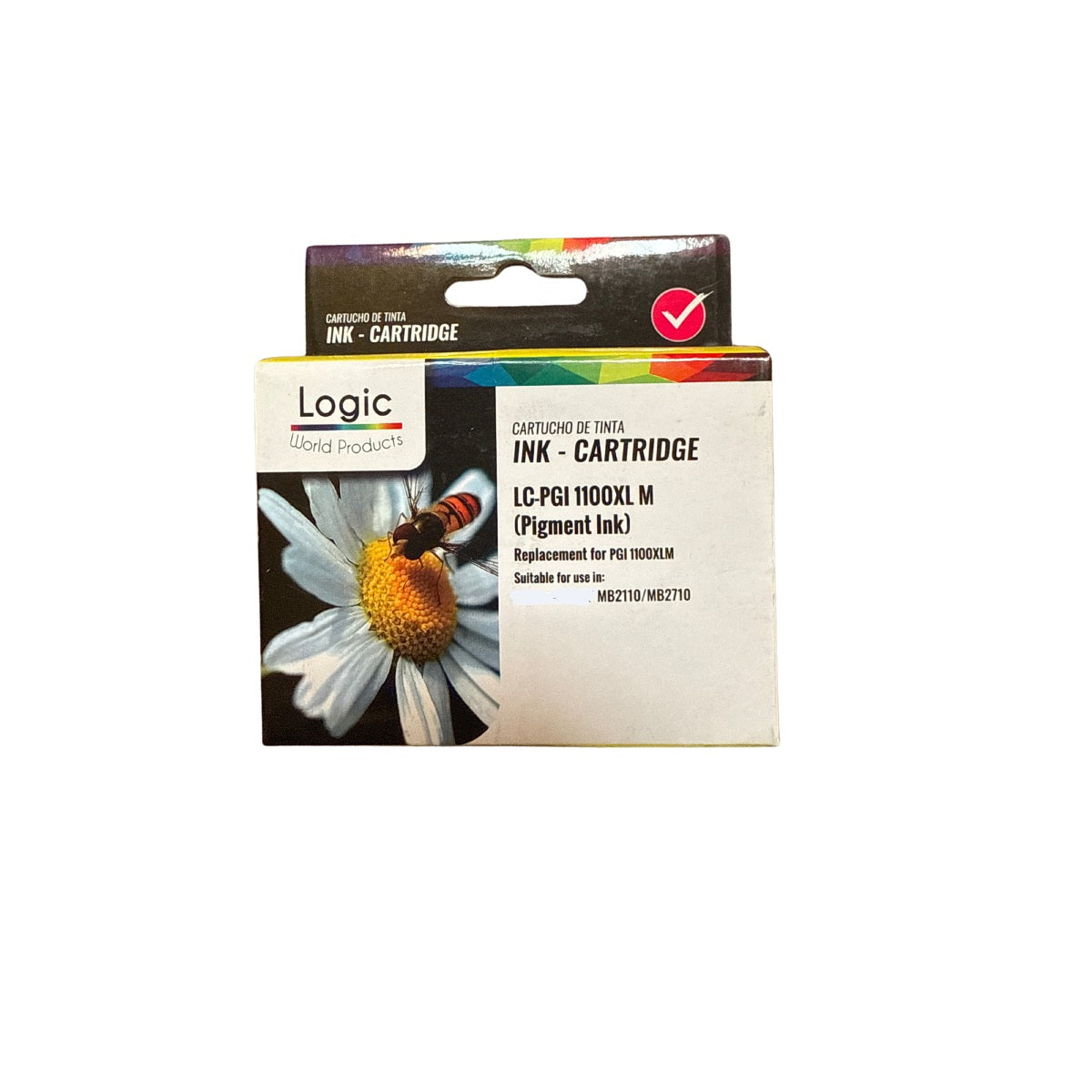 Pack Cartuchos Compatibles para Pgi-1100 XL N/M/C/Y