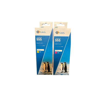 Pack Tintas Compatible para T554/T555 L-8160/L-8180