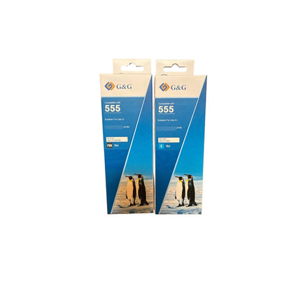 Pack Tintas Compatible para T554/T555 L-8160/L-8180