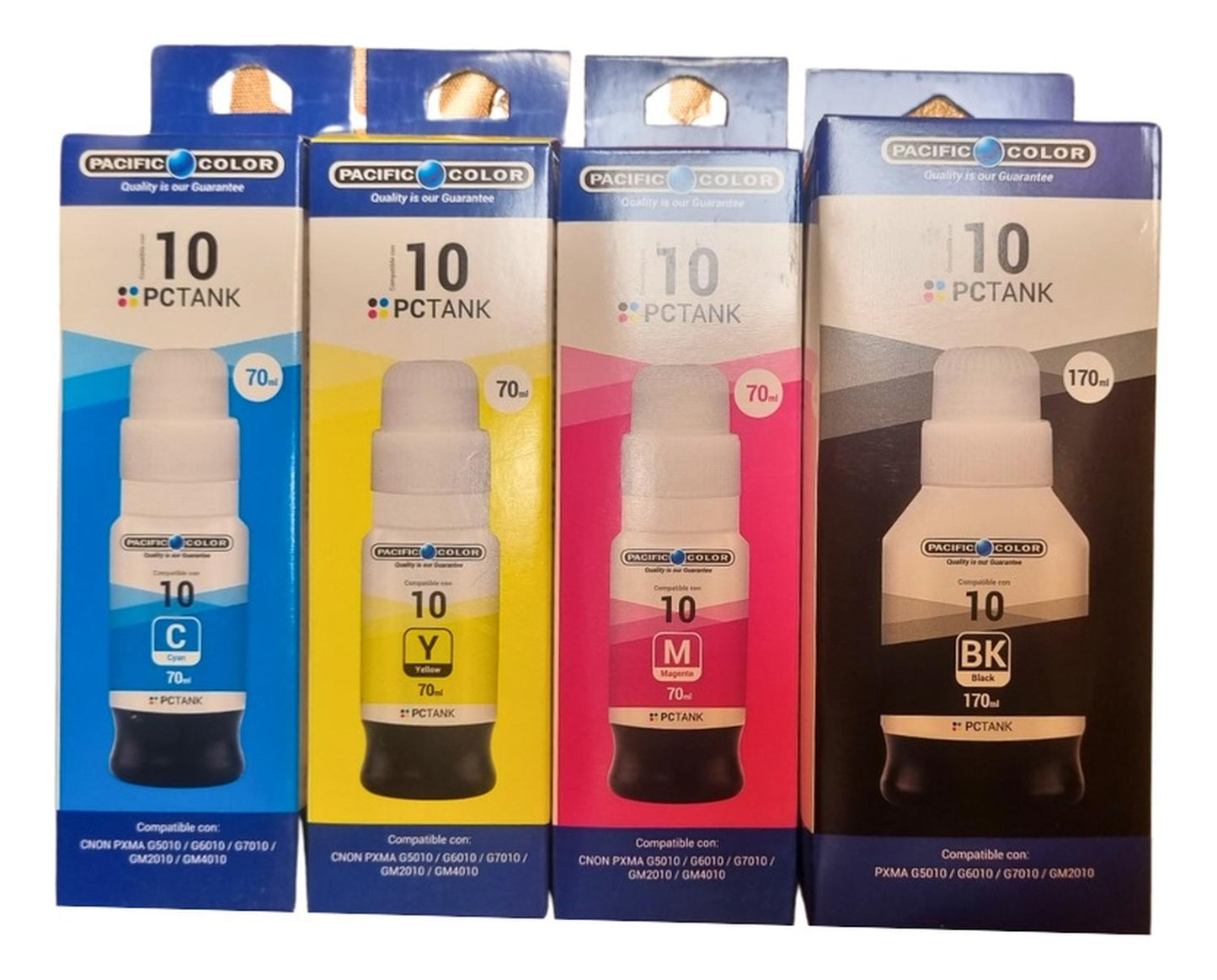 Botellas de Tintas Alternativo Canon Gi-10 Pack Genérico