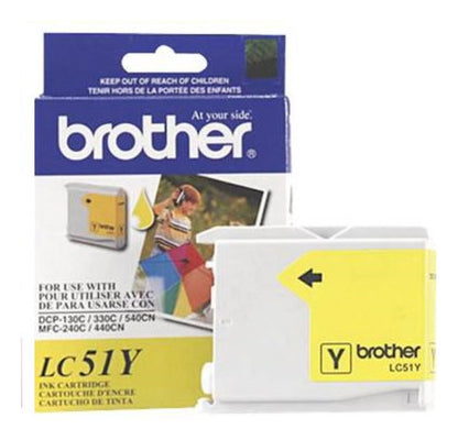 Cartucho de Tinta Brother LC51 Yellow Original Brother