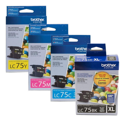 Cartuchos de Tinta Brother LC75XL Original Pack Brother