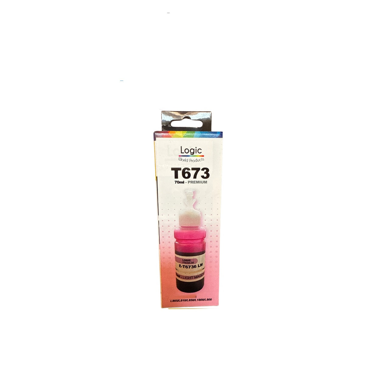 Pack Tintas Compatible para  T673 L800/L805/L810/L850