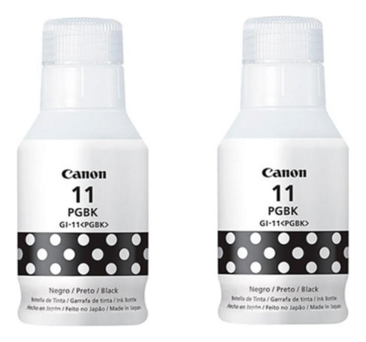 Botellas de Tinta Canon GI-11 Negro Original Pack Canon