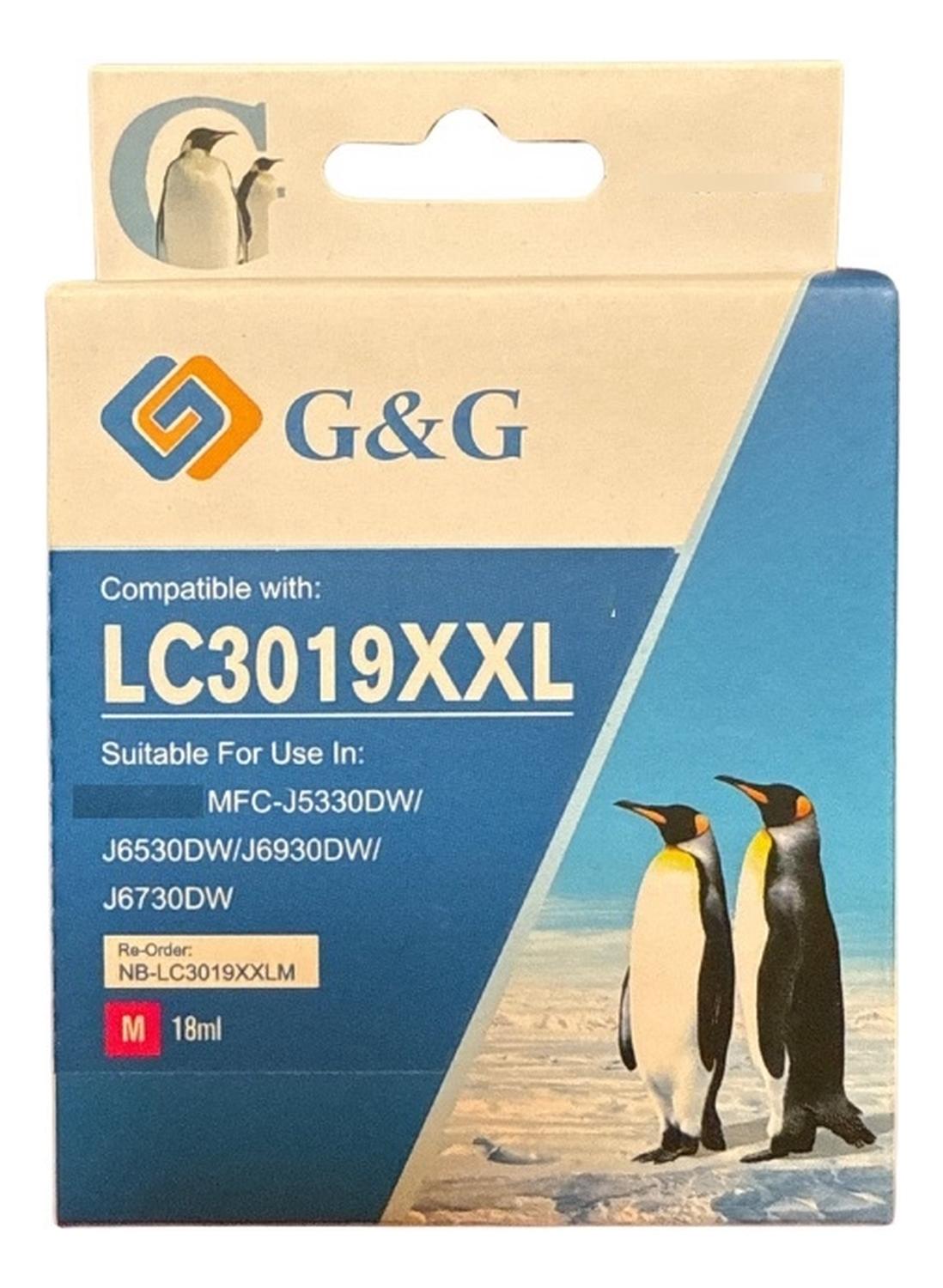 Cartuchos de Tinta Alternativo Brother Lc3019 Xxl J5330/j6530/j6730/ N/m/c/y Genérico