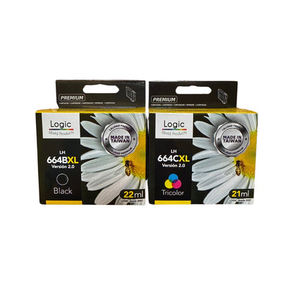 Pack Tintas compatible para 664XL 1115/2135/3775/3785/3787