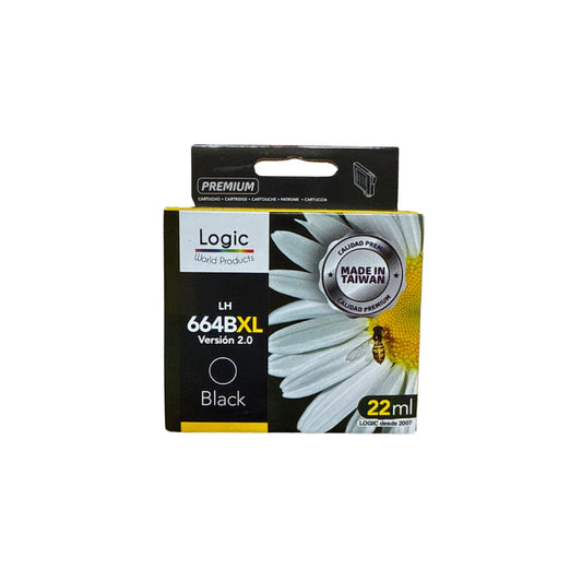 Tinta Compatible para 664XL Negro 1115/2135/3635/3775