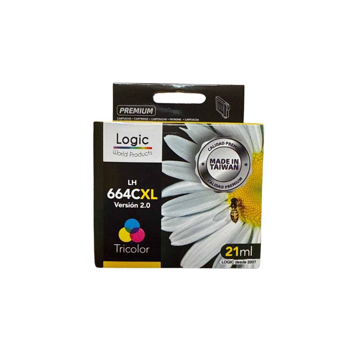 Tinta Compatible para 664XL Tricolor 1115/2135/3635/3775