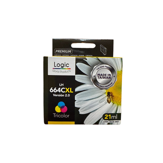 Tinta Compatible para 664XL Tricolor 1115/2135/3635/3775